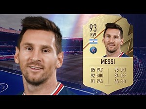 FIFA 22: LIONEL MESSI 93 PLAYER REVIEW I FIFA 22 ULTIMATE TEAM