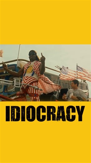 Slavadsoi on Instagram: "Idiocracy : le défilé du président - 15ème extrait du film Idiocracy (2006) (Le défilé du président d'Idiocracy) (L'avenir de l'humanité #10/13) (Bienvenue dans le futur #10/13) (Le projet d'hibernation #10/13) (Effrayant n'est-ce pas ? #10/13) Extrait également disponible sur Youtube : https://www.youtube.com/watch?v=X4dB6eNdhDc Lien playlist d'extraits du film : https://www.facebook.com/watch/1015711468281258/1388208202748252 Synopsis du film : "Joe Bowers, l'Américain