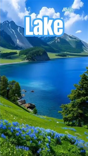 Immersive Lake Scenery - 4K Nature Relaxation Film #Travel