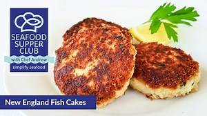 16K views · 116 reactions | This New England Fish Cakes Recipe is a cherished, cold-weather comfort food from our local partner Chef Andrew at North Coast Seafoods. It also makes a great holiday appetizer! Another delicious addition to the Seafood Supper Club recipe box. Get the full recipe at: https://bit.ly/4869S1s #seafoodsupperclub | Big Y World Class Market | Facebook