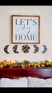 6K views · 27 reactions | A fun diy moon wall art I did a couple years back which I still have hanging and absolutely love! • • #handmadecraft #handmadedecor #diywalldecor #diycraft #moonart #moondecor #bohodecor #angscraftsncreations #onthisday #moonphase | AngscraftsnCreations Macrame | Facebook