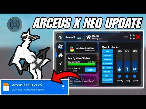 Arceus X New Update 1.2.9 🔥 Arceus X Neo Better Fluxus Executor mobile & Delta | Arceus X Download