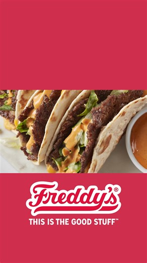 Our all NEW Smash Burger Taco is here! Same amazing Freddy’s steakburger, smashed into a tortilla. It's the best of both worlds.🤝 | Freddy's Frozen Custard & Steakburgers