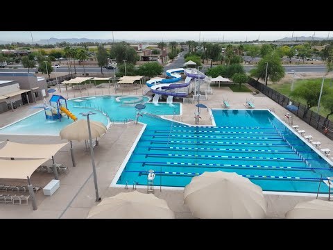 Hamilton Aquatic Center Aerial Tour - Chandler Aquatics