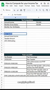 840K views · 13K reactions | How to Calculate your Withholding Tax, at ano ba yang Income Tax n yan? HUI ME TAX REFUND PA!! | Yuichi Ken Sekiguchi | Facebook