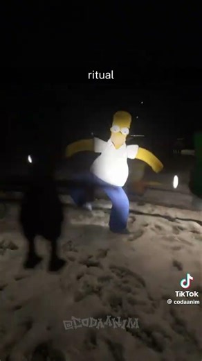 You VS Homer Ritual Animation