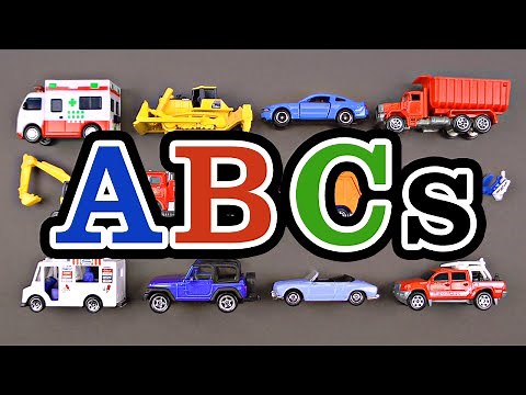 Best Toddler Learning ABCs Cars Trucks Street Vehicles for Kids - Learn the Alphabet for Babies