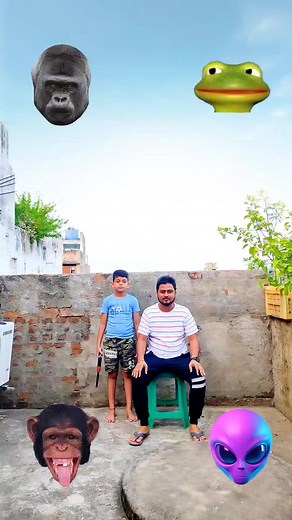 Head to Gorilla, Frog, alien, monkey dance new magic video 😂 #comedy #editing #reels #viral #trending #funny #magic #fun #foryou #vfx #explore #game | Ayan mechanic