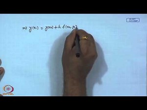 Mod-03 Lec-03 Analysis of Single Step Methods