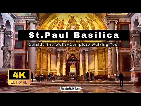 Basilica of St. Paul Outside the Walls | 4K UHD Virtual Tour & Architectural Walkthrough