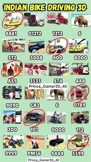 Real coad 💥 indian bike driving 3d all new cheat code update + plugin cheat code