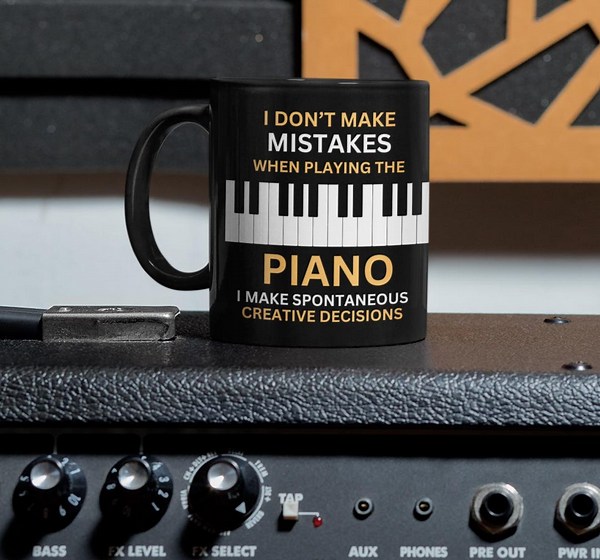 Piano Teacher Gift Funny Piano Mug Music Teacher Gift Piano Humor Coffee Cup Music Studio Decor Music Lover Gift Piano Practice Gift - Etsy