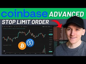 Coinbase Advanced Stop Limit Order Tutorial for Beginners (Stop Loss)
