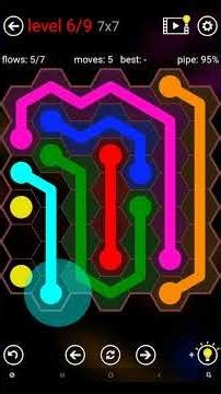 Flow Free Hexes - Daily Puzzles - 2025-09-25 - September 25th 2025
