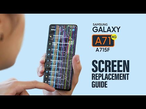 Samsung Galaxy A71 LCD Touch Screen Replacement