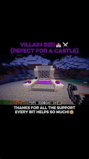 The Ultimate Evil Bed 👹🥀 #minecraft #yosho #liriklagu #minecrafttutorial