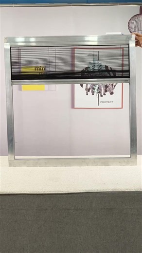 Electric folding screen, remote control, height can be adjusted!#mosquito