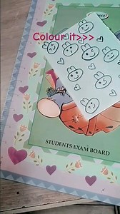 🌼 Let's Create -Most Easiest 100% DIY Journal paper ((Kawaii)) #shorts