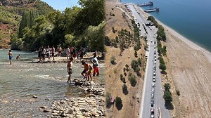Tunceli’ye son bir haftada nüfusun yarısı kadar araç, iki katına yakın turist geldi