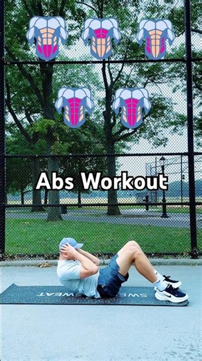 🔥 5 Ab Exercises for a Strong Core 💪 #homeworkout #workout #absworkout