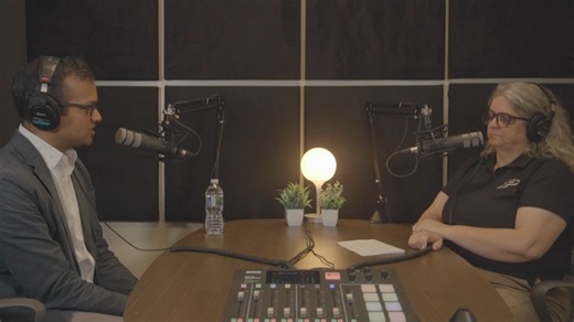 Have you listened to episode 2 of the #PurdueECE podcast yet? What are you waiting for? You can find the full interview by searching "Engineering Innovations" on Apple podcasts or Spotify, or click this link for the YouTube version! https://bit.ly/ece-podcasts | Purdue Electrical and Computer Engineering