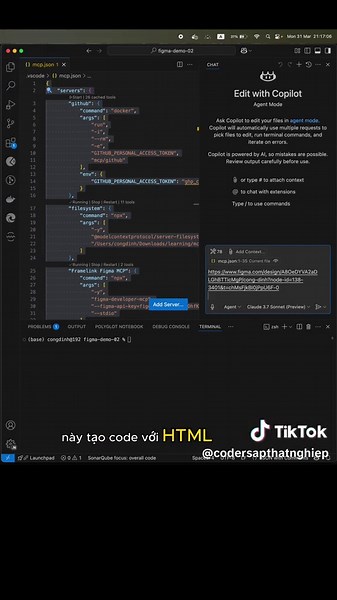 Hướng dẫn tích hợp MCP server với Cursor