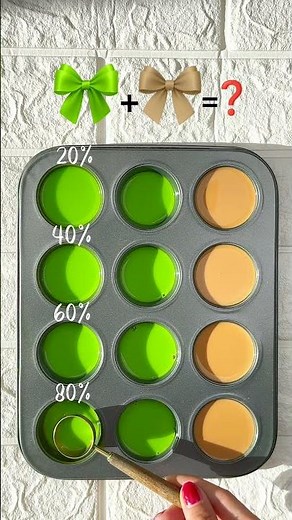 “Pistachio Cream Shades| Soft & Dreamy Color Blends” #colormixing #colorpalette #colormix #artshorts