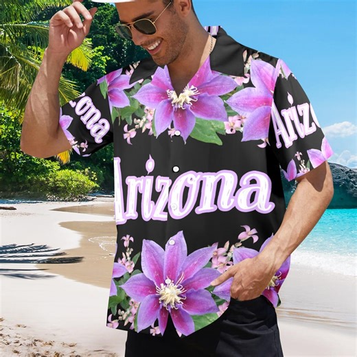 Men's All Over Print Arizona Shirt Made in USA - Etsy