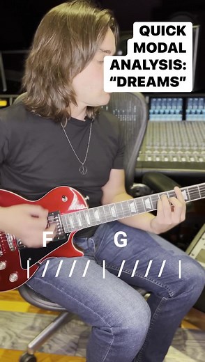 9.9K views · 27 reactions | QUICK MODAL ANALYSIS: “Dreams” - Fleetwood Mac #guitarlessons #musictheory #guitar #musictheorylessons #guitarlessons | LVL UP GTR | Facebook