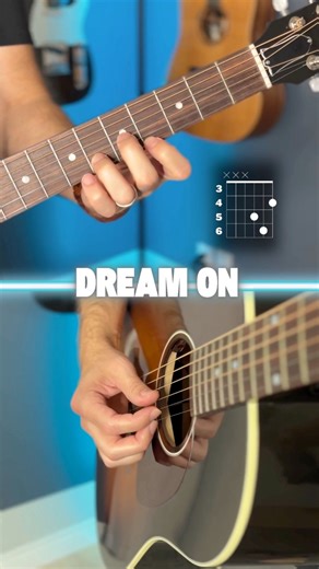 dream on (aerosmith) guitar tutorial #guitarlesson #aerosmith | Guitar Coaching Online