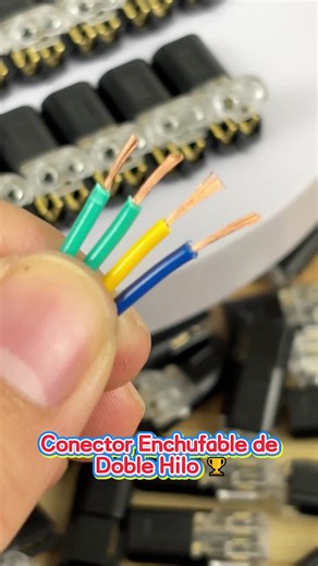 These are hands down the easiest wire connectors I've ever used! 1 stuck with another style for years, and it was such a faff to use--plus it was really bulky. This one's the absolute go-to for wiring jobs, just grab it without a second thought #us #fyp #tools#connection #newyearnewme