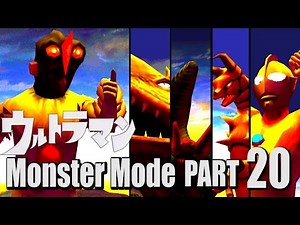 ULTRAMAN PS2 GAME - Monster Mode Part 20 - Alien Nackle ( 1080P HD 60fps )