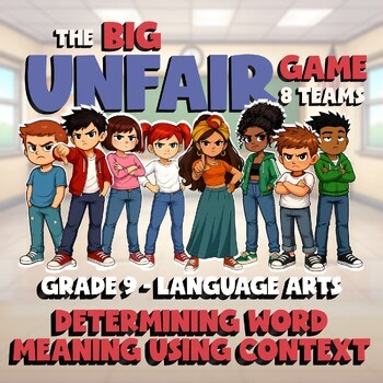Determining Word Meaning Using Context BIG UNFAIR GAME - Grade 9 ELA Review