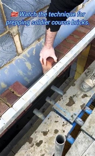 Perfect Mortar Prep: How to "Butter" a Soldier Course Brick