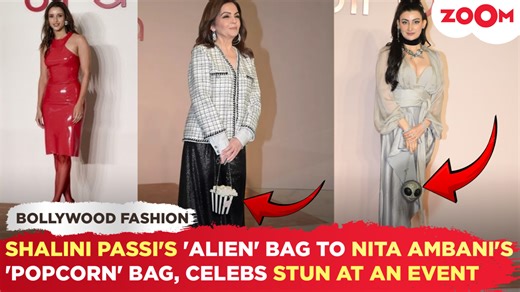 From Shalini Passi's 'alien' bag to Nita Ambani's 'popcorn' bag, celebs stun at an event