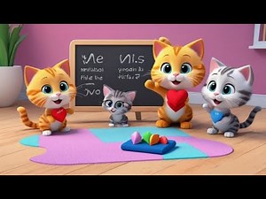 Kittens and Their Missing Mittens | Classic Story Rhyme with a Twist | Fun Problem- Song Rhyme Zoo