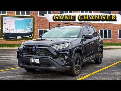 I Installed a 13.2" Carabc Radio in My 2019 RAV4 and It Changed Everything