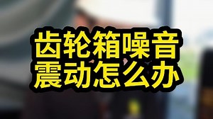 齿轮箱噪音大震动怎么办