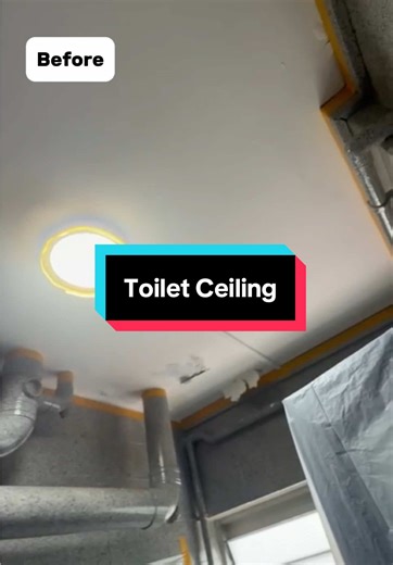 Our before and after results by our painting team 💯 Oil sealer applied on the toilet ceiling to prevent paint peeling and cracking ☎️ Contact us today to book your slot! 87806692 📞 #CapCut #everyone #paintingservices #fyp #toilet