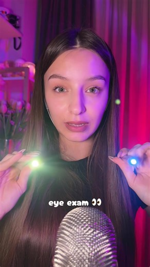 Interactive Eye Exam ASMR Experience