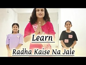💃 Dance Tutorial | Radha Kaise Na Jale | Step-by-Step Bollywood/Semi-Classical Choreography | Lagan