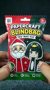 Goo Goo Gaga Penguin Papercraft: DIY Candy Blindbag OC (Easy)