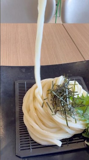 Tempura and Zaru Sanuki Udon 🍤 Kagawa Ippuku Lalaport Yokohama Store Kanagawa Gourmet Sanuki Udon...
