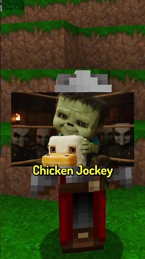 How to spawn a chicken jockey in Minecraft