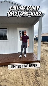 If you’re looking for a cozy cabin for a man cave, guest space, office, or tiny home setup—this 12x28 Cabin is ready to go. Comes With: • Deluxe Electrical Package – Porch light – Inside lights – 4 receptacles – Breaker box – RV Plug-and-Go • Insulated walls & roof • FREE mini split HVAC $394 Down and $394/mo No credit check Free delivery GA • FL • TX • OK • KY Call or text Wyatt with InstaShed: (912) 493-4782 | Wyatt the Black Belt Shed Guy