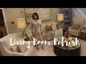 DECORATE WITH ME | LIVING ROOM DINING ROOM TOUR | Interior Design Ideas