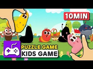 Larva KIDS | Puzzle | DIY GAME | GAME COMPILATION