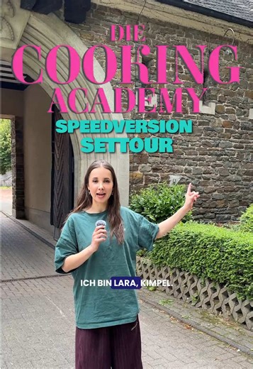 Inside the Cooking Academy Set Tour