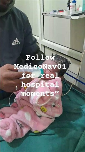 “Doctors watch silently… because this feeding decides everything.” #medicalshorts #newbornbaby #baby