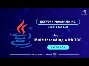 Network Programming - Part 12 | Multithreaded TCP Server, Callable & Future